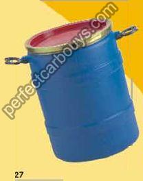 35 Ltrs Round Full Open Mouth Barrel with C Shape Metal Ring