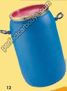 65 Ltrs Round Full Open Mouth Barrel with C Shape Metal Ring
