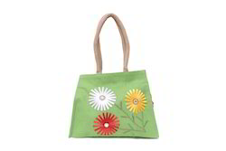 Floral Printed Jute Designer Bags