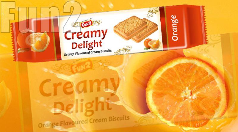 Orange Cream Biscuit