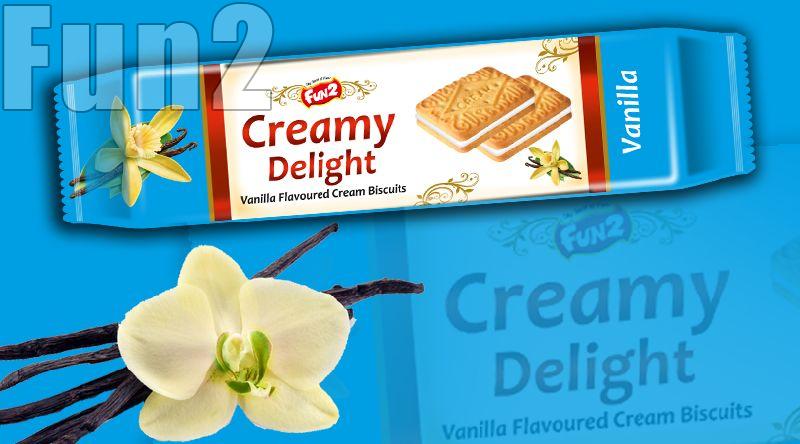Vanilla Cream Biscuits