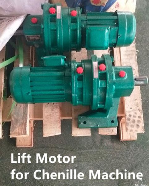 lift motor for chenille machine