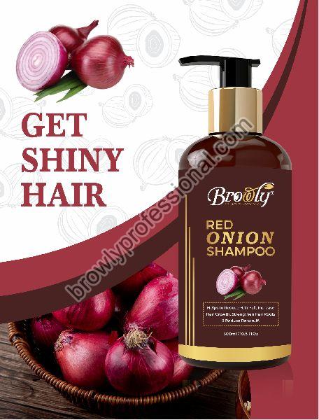 Red onion shampoo