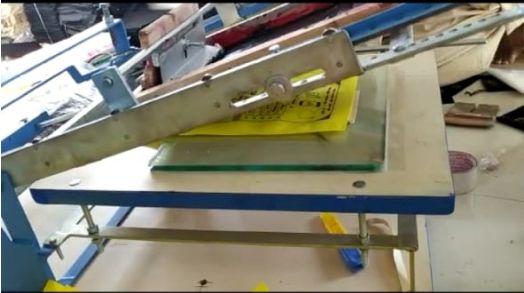 Non Woven Bag Flat Screen Printing Machine