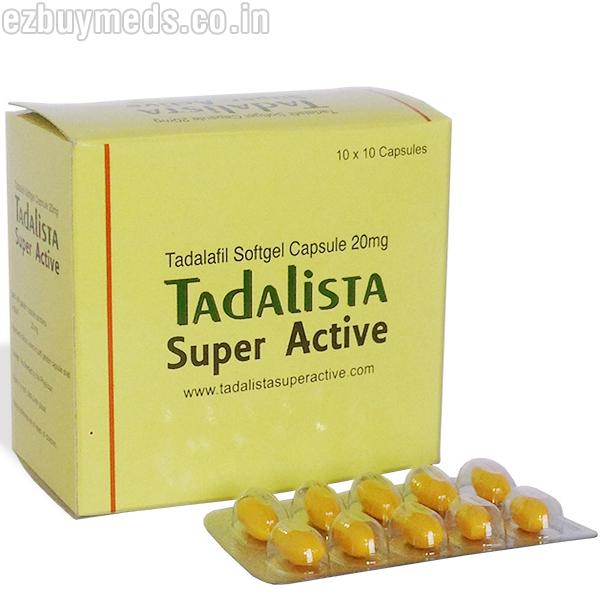 Tadalista Super Active 20mg Tablets
