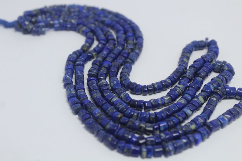 Lapis Smooth Tyre Hassie Beads
