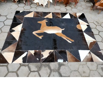 cow leather rugs