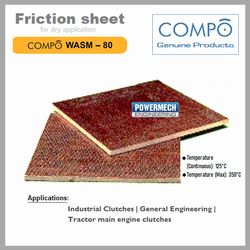 Industrial Friction Sheet