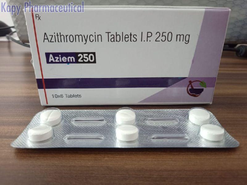 Azithromycin 250 mg & 500 mg Tablets