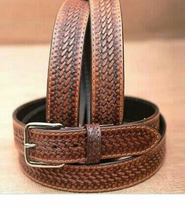 Hand Tooling Work Leather Belt