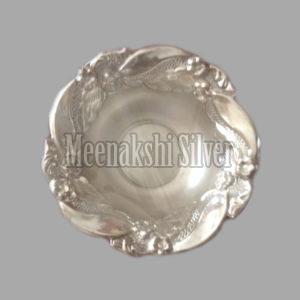 Silver Dish Plate 06