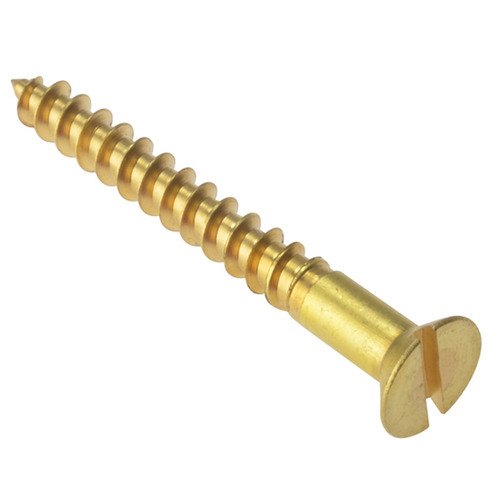 Round Brass Screw