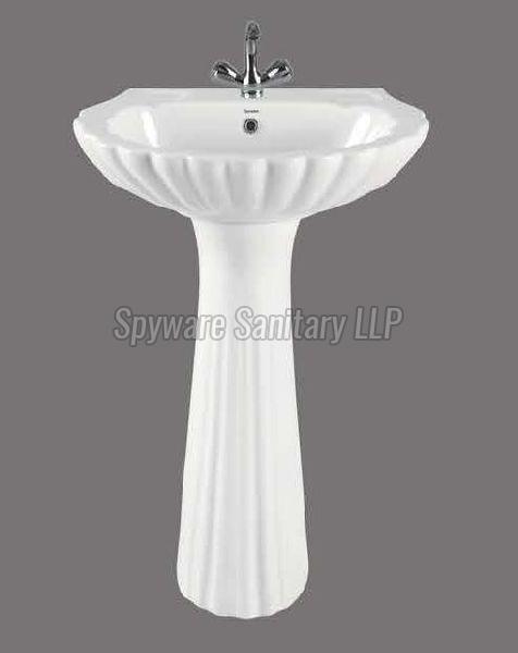 Crowny Full Pedestal Wash Basin