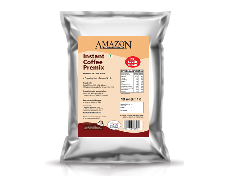 Amazon Sugar Free Instant Coffee Premix