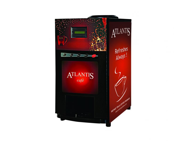 Atlantis Cafe Plus 4 Lane Tea & Coffee Vending Machine