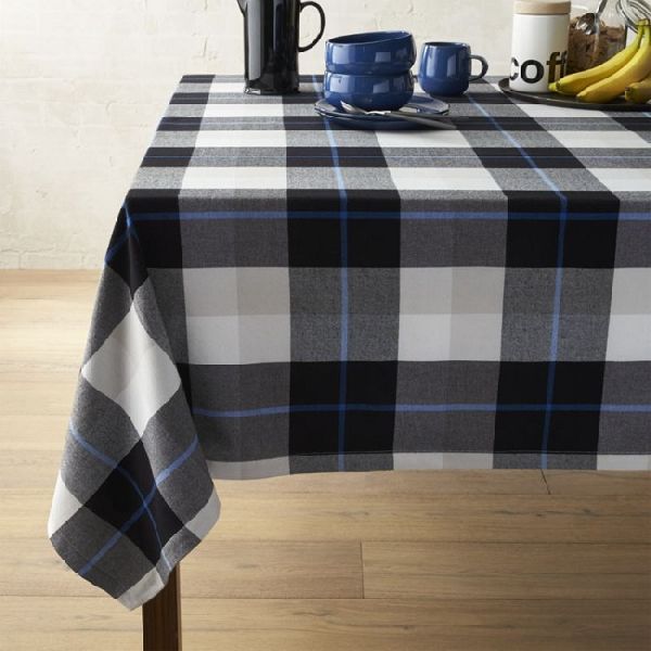 Buffalo Plaid Yarn Dyed Woven Jacquard Tablecloth