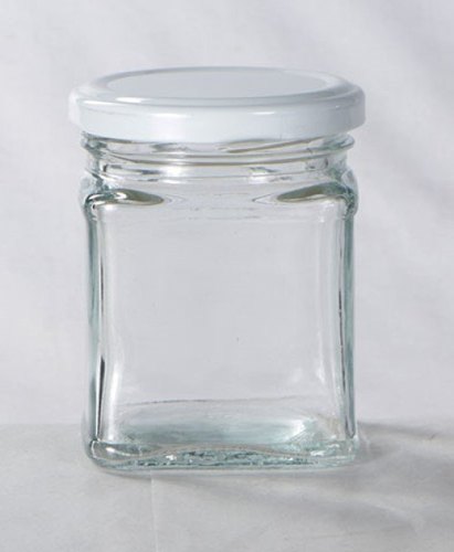 Square Glass Jar