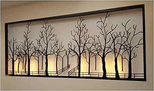 Iron Forest Tree Wall Frame