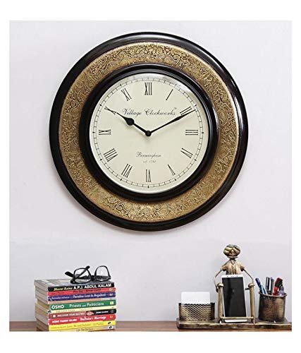 Vintage Design Wooden Wall Clock
