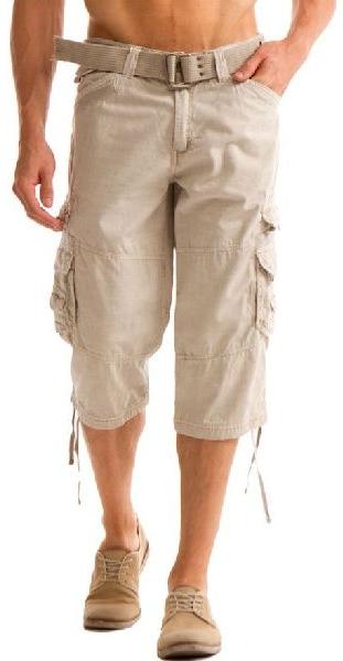 SAPPER Mens Relaxed fit Cotton Capri Pants Color  Tan Size  L   Amazonin Clothing  Accessories