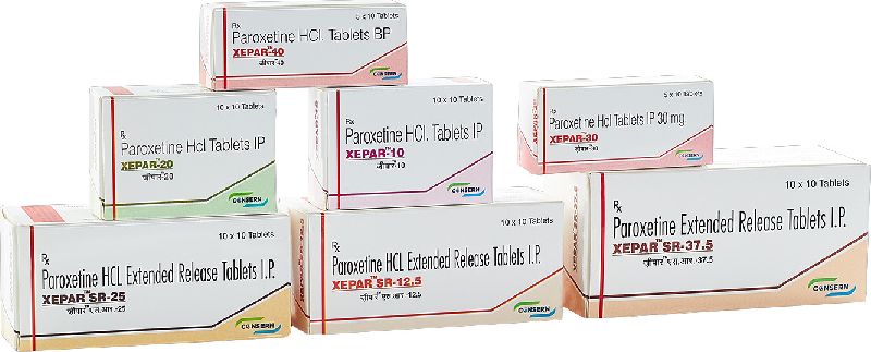 Paroxetine HCL Tablets