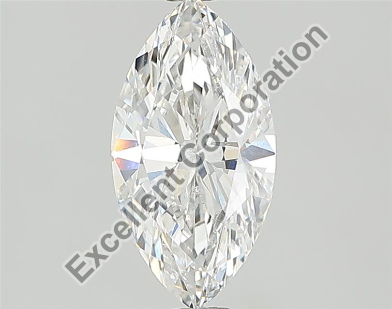 CVD Marquise Shape 1.01ct Diamond F VS2 IGI Certified Lab Grown