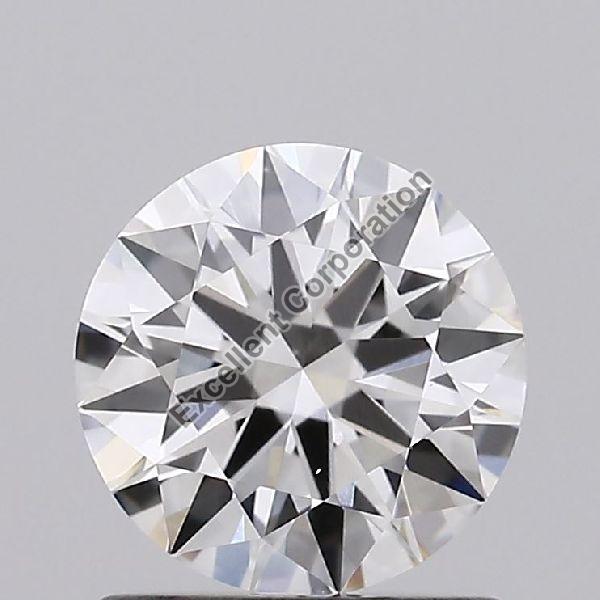 CVD Round Shape 1.00ct Diamond E VS1 IGI Certified Lab Grown