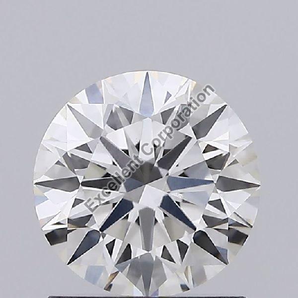 CVD Round Shape 1.03ct Diamond I VS1 IGI Certified Lab Grown