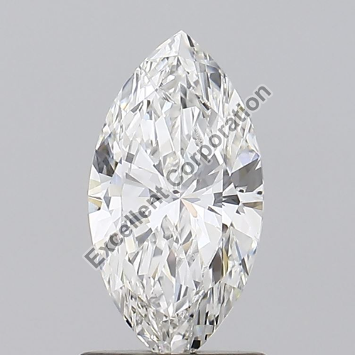 Marquise Shape CVD 1.09ct Diamond G SI1 IGI Certified Lab Grown