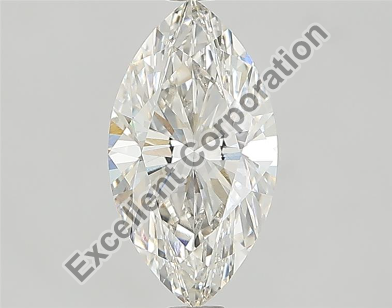 Marquise Shape CVD 1.36ct Diamond H VS1 IGI Certified Lab Grown