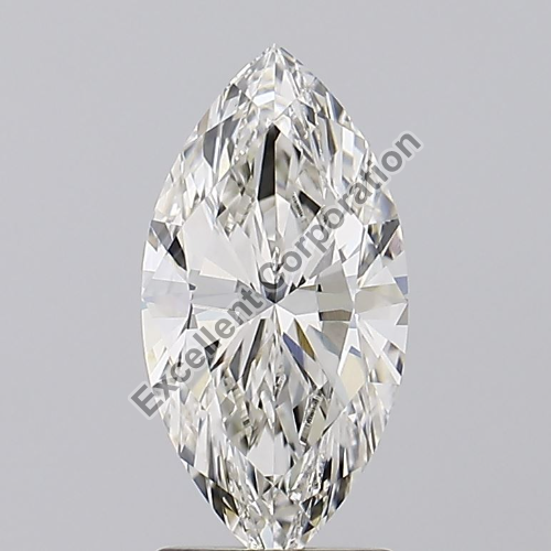 Marquise Shape CVD1.81ct Diamond I VVS1 IGI Certified Lab Grown