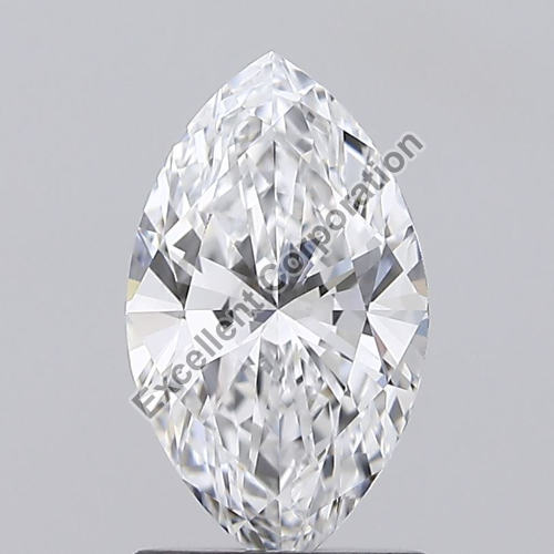 Marquise Shape HPHT 1.16ct Diamond E VVS2 IGI Certified Lab Grown