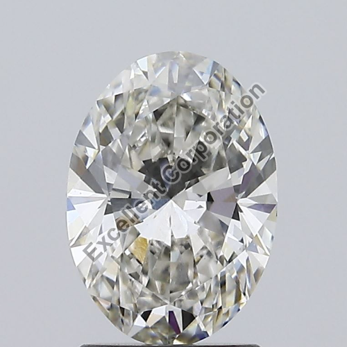 Oval Shape CVD 1.54ct Diamond I VS1 IGI Certified Lab Grown