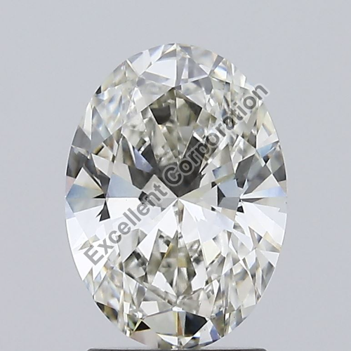 Oval Shape CVD 1.75ct Diamond I VS1 IGI Certified Lab Grown