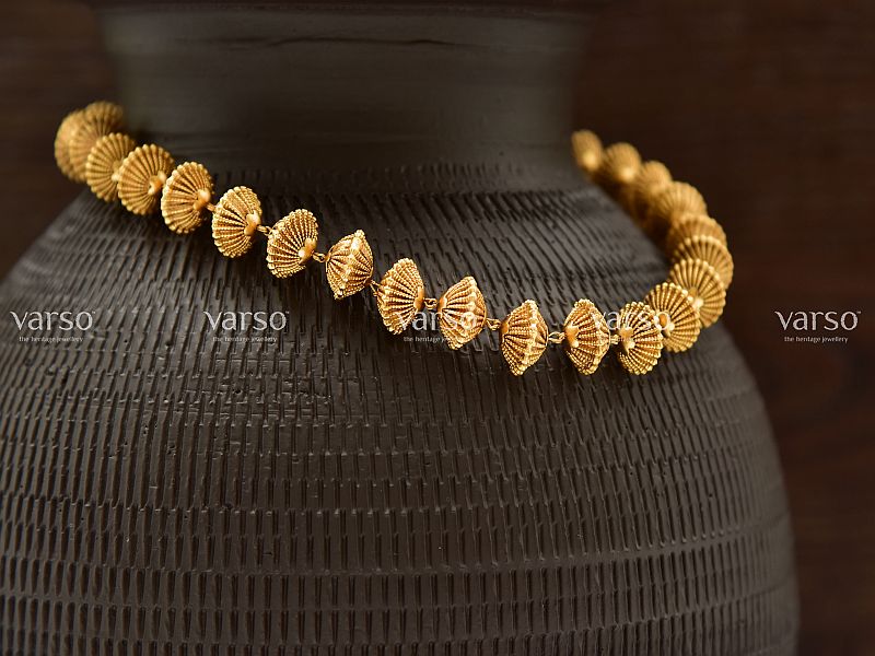 20289 Gold Antique Temple Chain