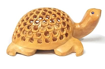 Wooden Carved Tortoise