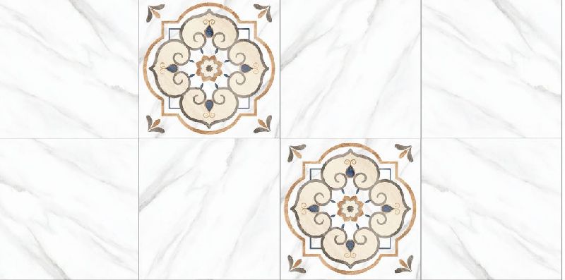 Medallion Vintage Porcelain Floor Tiles
