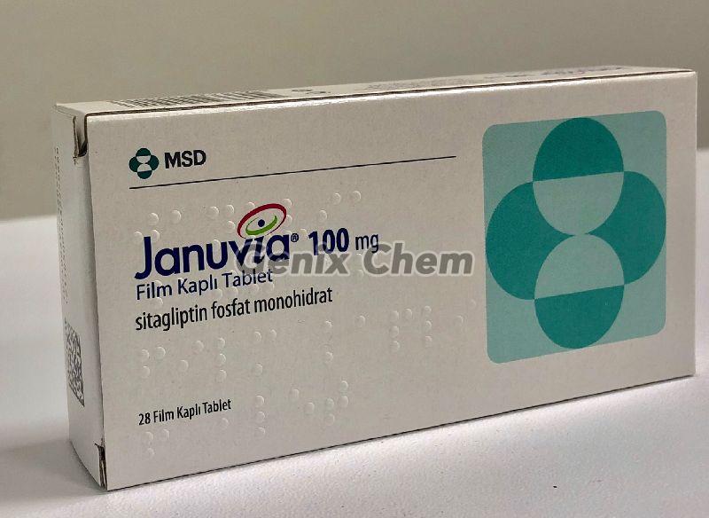 Buy Januvia 100mg 28 film Tablet