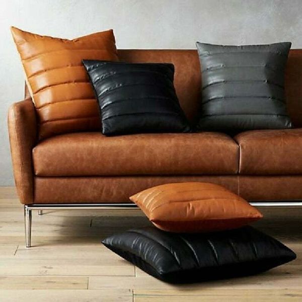 L4 Leather Cushion Cover Supplier, Leather Cushion Covers For Couch