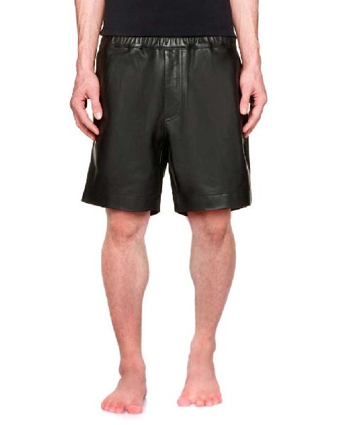 M8 Mens Leather Shorts
