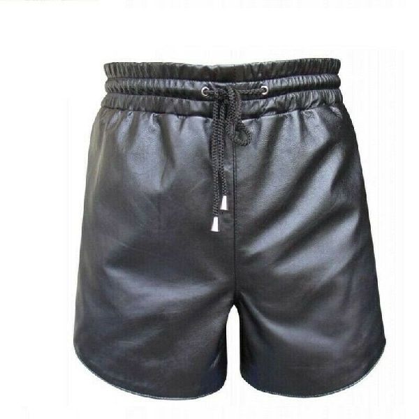 M1 Mens Leather Shorts