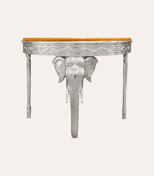 Mirrored Silver Console Tables