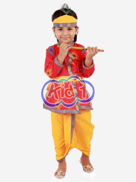 Fancy Krishna Dress for Baby and Boys with Accessories KrishnaCostume Buy  Online