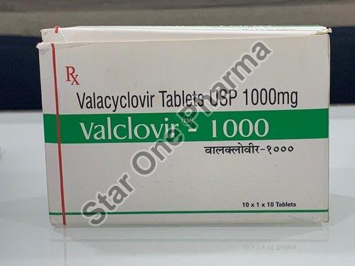 Valclovir-1000 Tablets