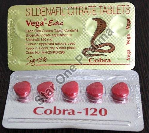 Vega Extra Cobra-120 Tablets