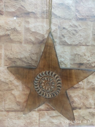 Wooden Christmas Star