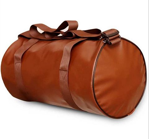 Brown Duffle Gym Bag