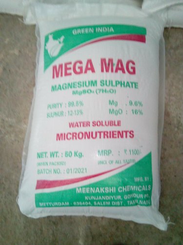 Dried Magnesium Sulphate