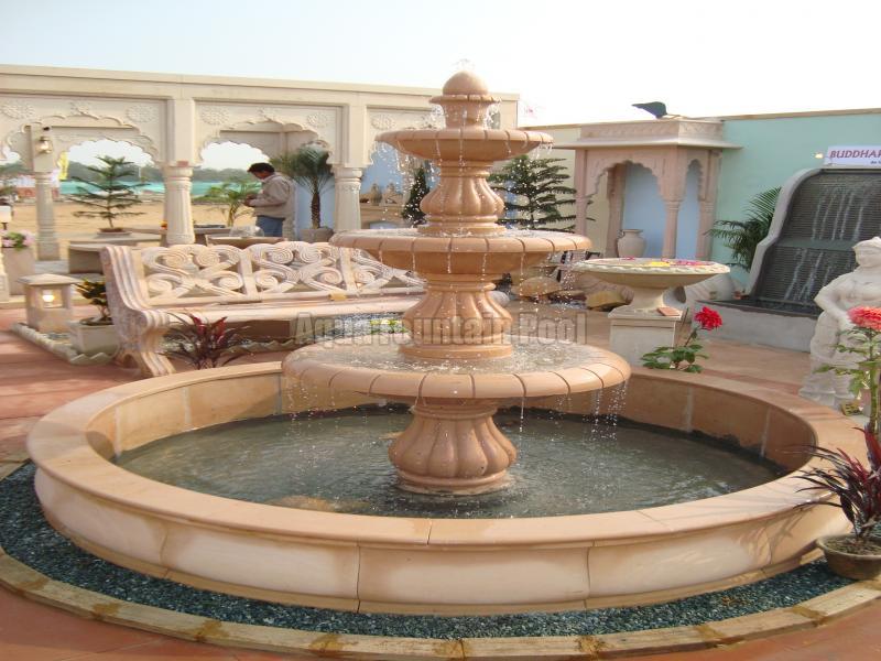 Triple Bowl Fountains
