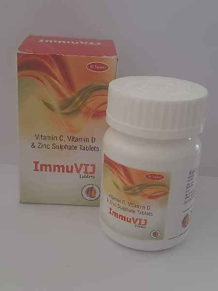 Vitamin D3 ,Vitamin C & Zinc Tab